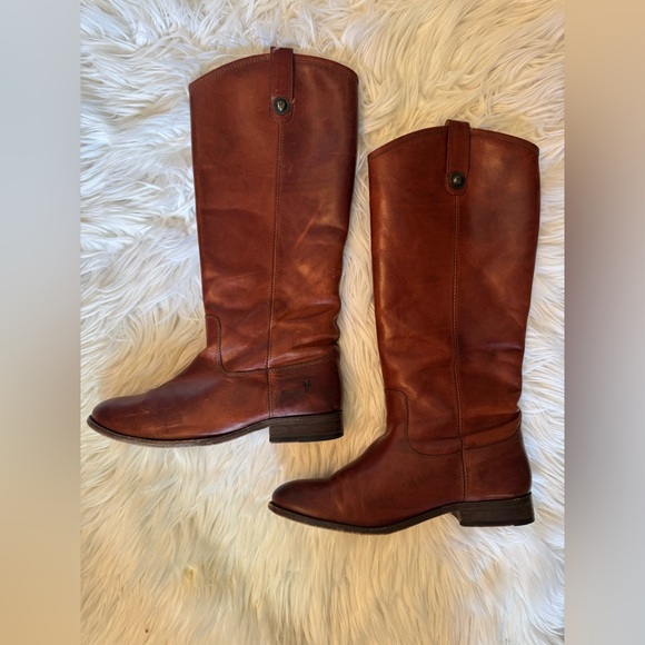 Frye Melissa Button - Cognac - Picture 1 of 13